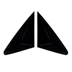 Rear Window Louver Shutter Trim for Audi Q5 (2018–2023) Black