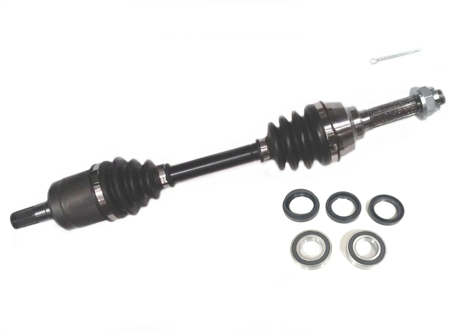 Precision Front Left CV Axle & Bearing Kit for Suzuki Eiger 400 (2002–2007)
