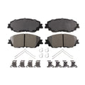Set of 4 Advics Front Ceramic Disc Brake Pads for Toyota Camry Lexus ES350 (2007–2011)