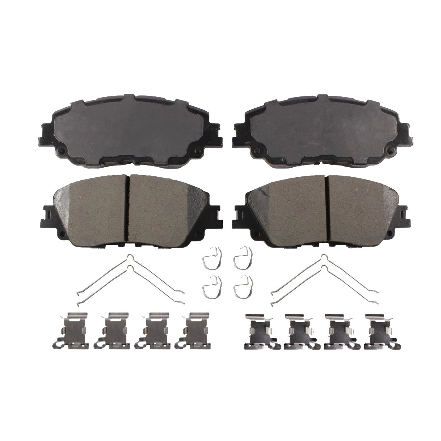 Set of 4 Advics Front Ceramic Disc Brake Pads for Toyota Camry Lexus ES350 (2007–2011)
