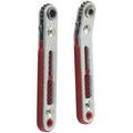 2x Ratchet Wrench Screwdriver Set 90 Degree Offset Handle Tools