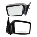 Set of 2 Manual Mirrors for Dodge Dakota (1987–1996) Paintable