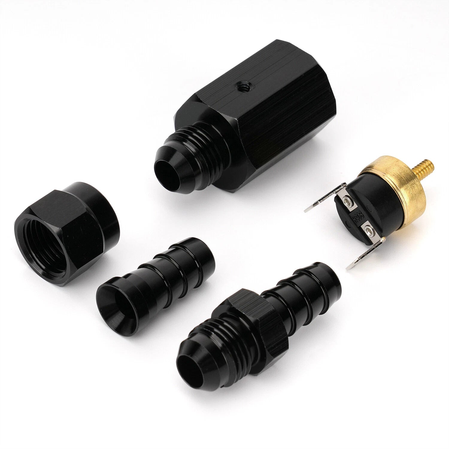Electric Fan Thermostat Switch Kit 180℉ On 165℉ Off for