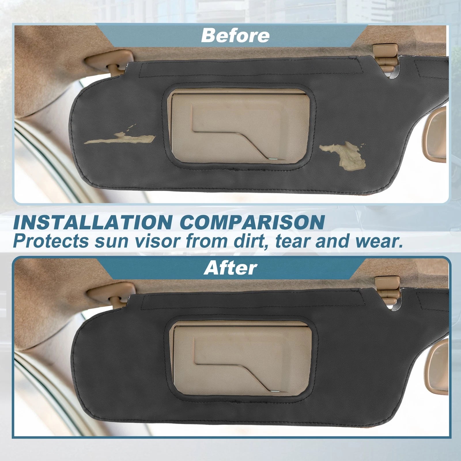 Sun Visor Cover for Ford Mustang (1994–2004)