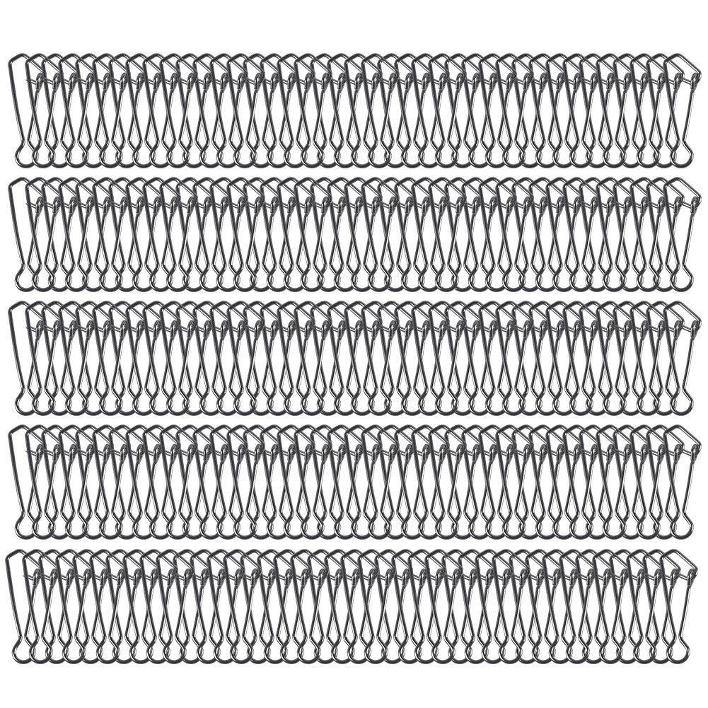 Fishing Snaps Lure Connector Rings Pack of 100 Stainless Steel Swivels