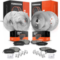 Drilled Brake Rotors & Ceramic Pads for Subaru Outback 