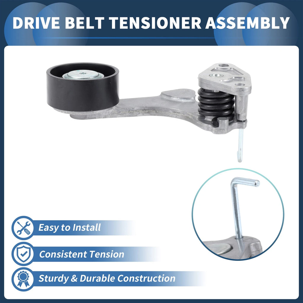 Belt Tensioner for Hyundai Sonata 2.0L L4 Hybrid (2016–2019) No. 252812E650/2528103HA0