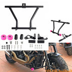 Front Engine Guard Crash Bar for Harley Softail Sport Glide FLSB (2018-2021)