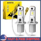LED Fog Driving Light Bulbs Kit for H3 (6500K)