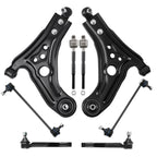 8x Front Lower Control Arm Tie Rod for Chevy Aveo (2004–2011) & Pontiac G3 Wave (2009)