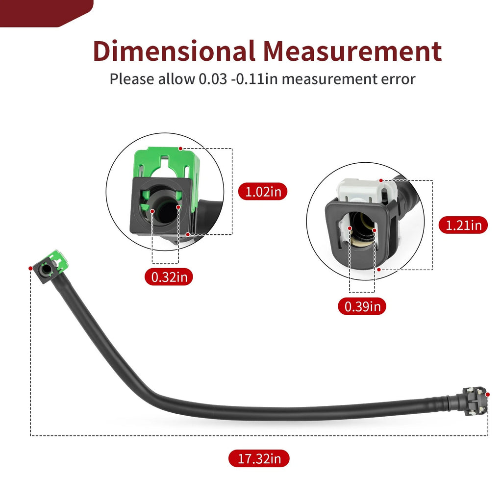 Fuel Line Assembly 2521152 2521178 for Polaris Ranger XP 800 (2011–2012)
