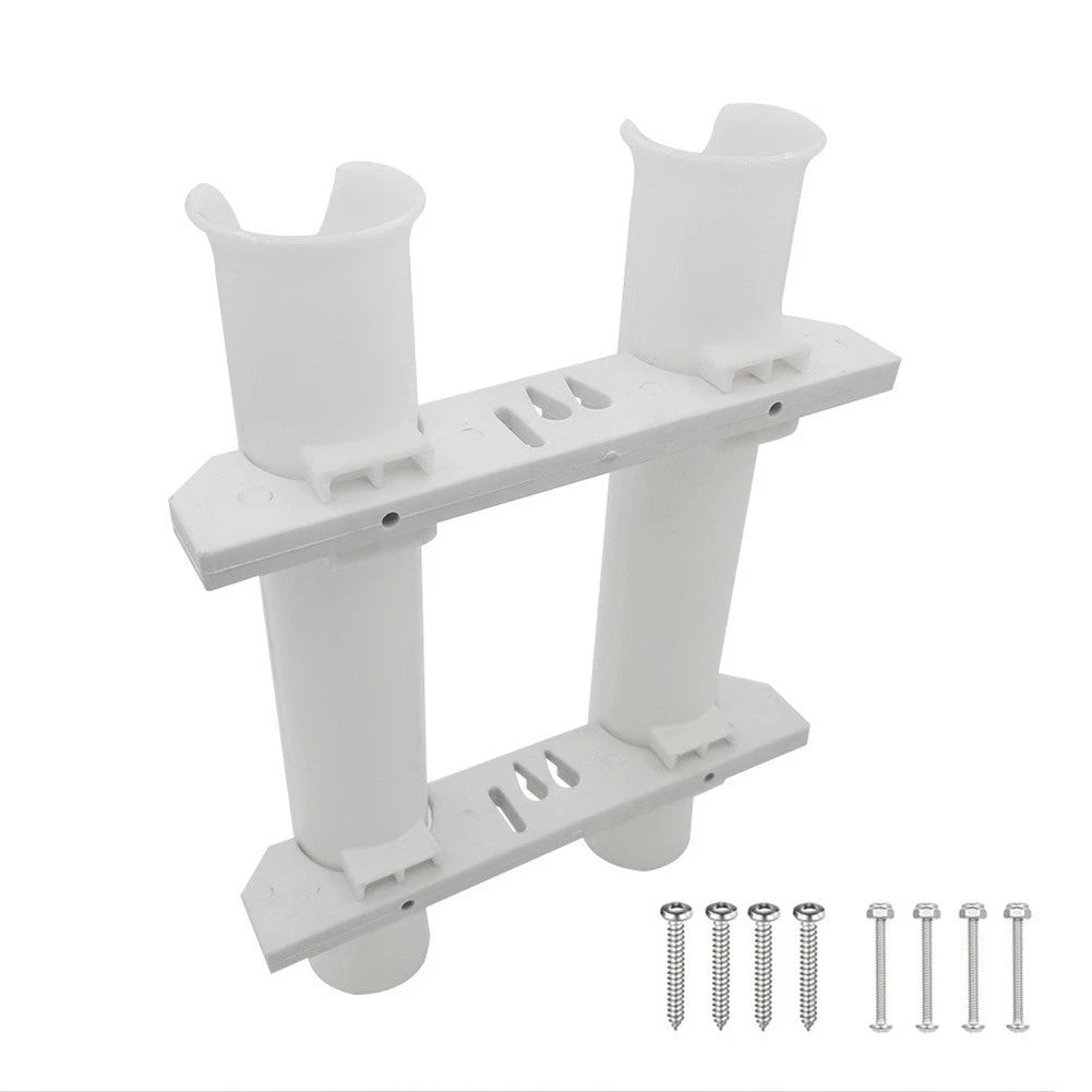 2-Piece Nylon Fishing Rod Holder for Wide Beam Marine Fishing Boats