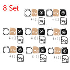 Set of 8 Carburetor Gasket Kit for Stihl MS210 MS230 MS250 (RB-105)