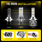 AUXITO H7 LED Headlight Bulbs Kit 40000LM for