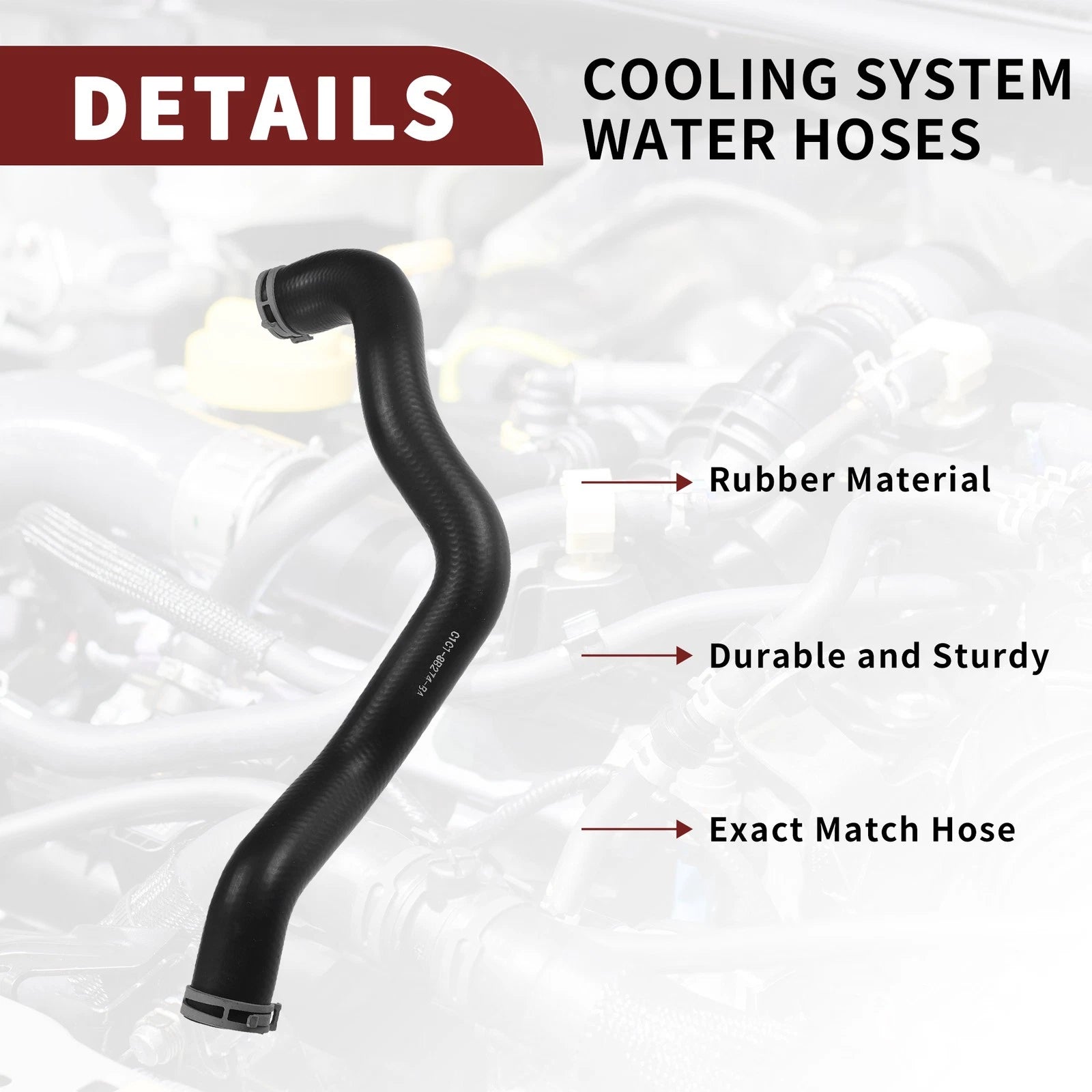 Radiator Hose for Fiesta (2008–2023) No. 8V218B274AE