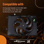 Electric Radiator Cooling Fan for Kia Seltos L4 2.0L (2021–2022)