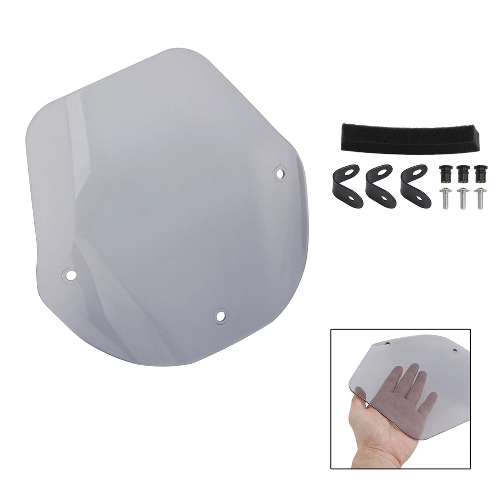 Windshield Windscreen + Bracket for Suzuki GSX-8S (2023–2024) A9D