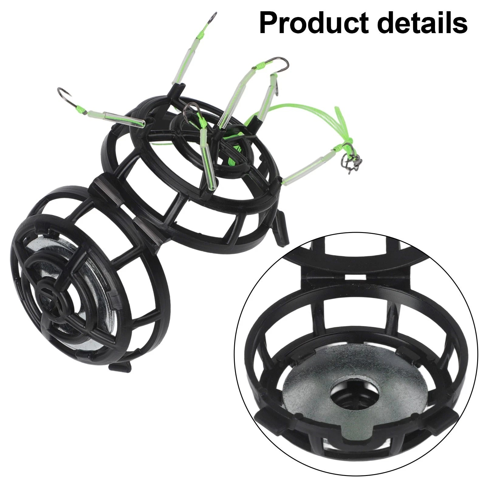Saltwater Fishing Hooks Set of 4 Double Reverse Bottom Style