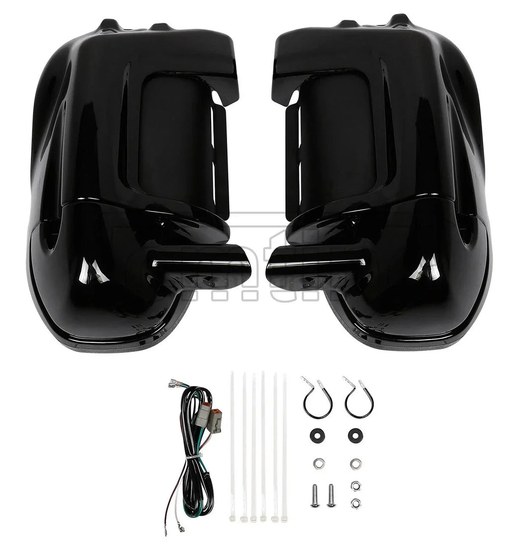 Vented Fairing Speaker Glove Kit for Harley Touring Road King (1983-2013)