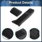 2X Automatic Foot Accelerator Pedal Covers for Mazda CX-5 (2013–2021) Black