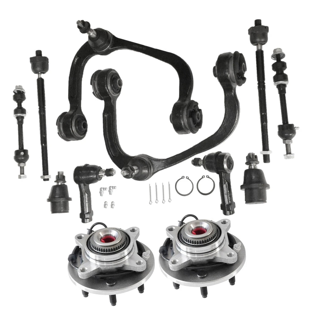 Control Arm Ball Joints & Wheel Bearing Hub Kit for Ford F-150 4WD (2004–2005)