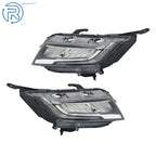 Set of 2 Chrome LED Headlights for Honda Odyssey (2018-2020)