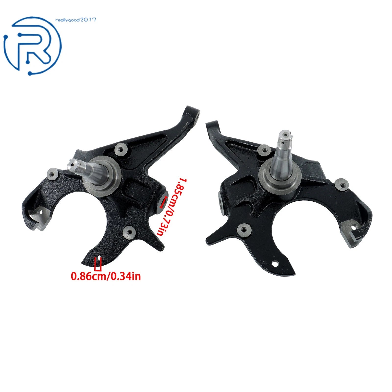 2" Drop Spindle for Chevy S10 / GMC Sonoma Jimmy S15 (1982-2004)