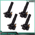 Set of 4 Ignition Coils for Subaru Legacy Outback Impreza Forester Baja Saab 9-2X 2.5L