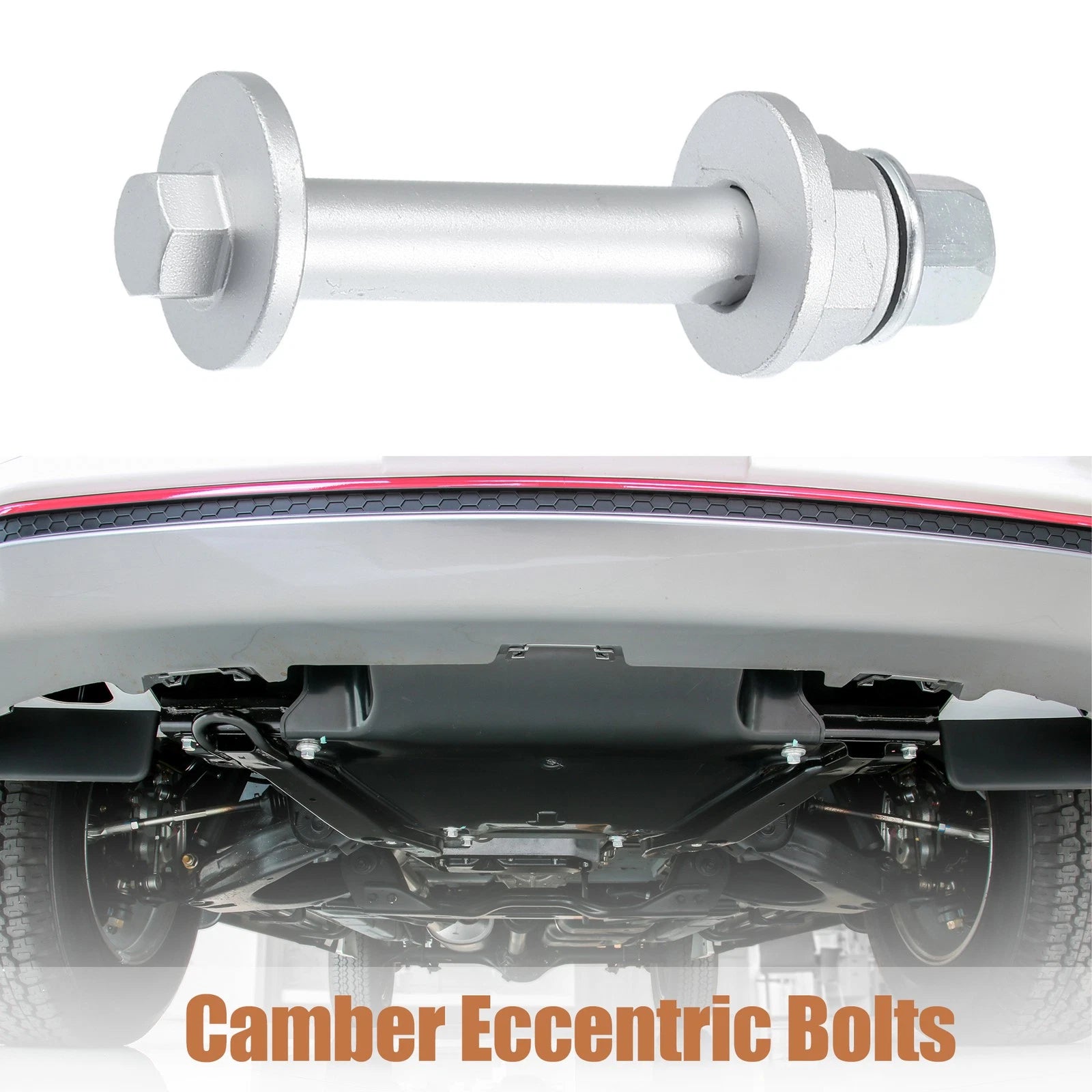 Set of 4 Camber Adjusting Eccentric Bolts for Honda Civic (2006–2015)