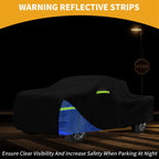 Waterproof Car Cover for Chevrolet Silverado (Oxford Cloth, Black)