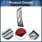 1 Pc Footrest Pedal Cover for BMW 2 Series (2014–2019) Silver Tone