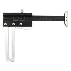 Brake Disc Thickness & Tire Tread Depth Gauge with Locking Screw Feature