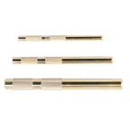 Set of 3 Brass Drift Punches 3/8" 1/2" 3/4"