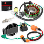 Stator Ignition Coil Relay Gasket Kit for Yamaha Bear Tracker Bruin Big Bear 250 (2000–2007)