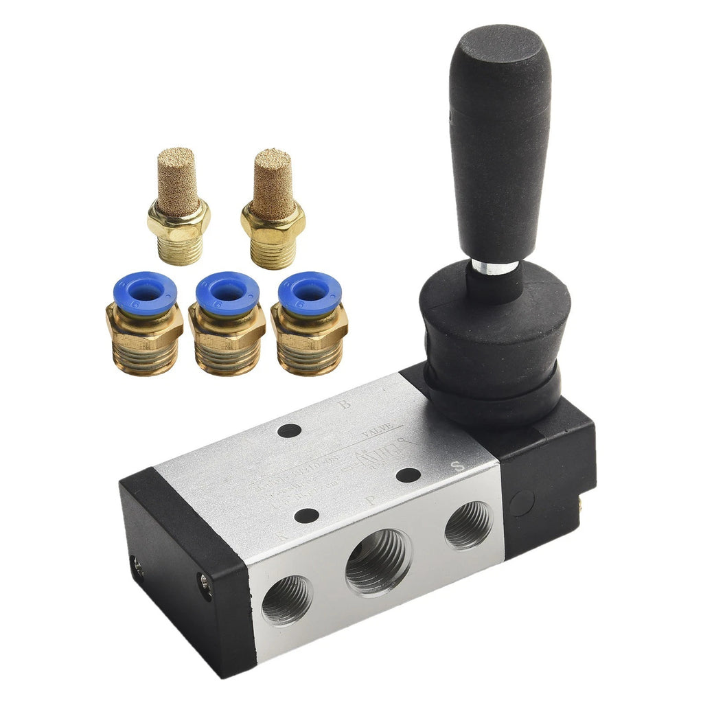Solenoid Valve Connector for 5-way 2-position Handle Valve (5~60 PSI)