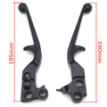 Black Skull Brake Clutch Levers for Harley XL (1996–2003), Softail (1996–2012), Touring (1996–2007)