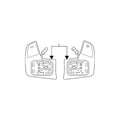 Paddle Shifter Set for BMW M3 M4 (2014–2020) 61319501592
