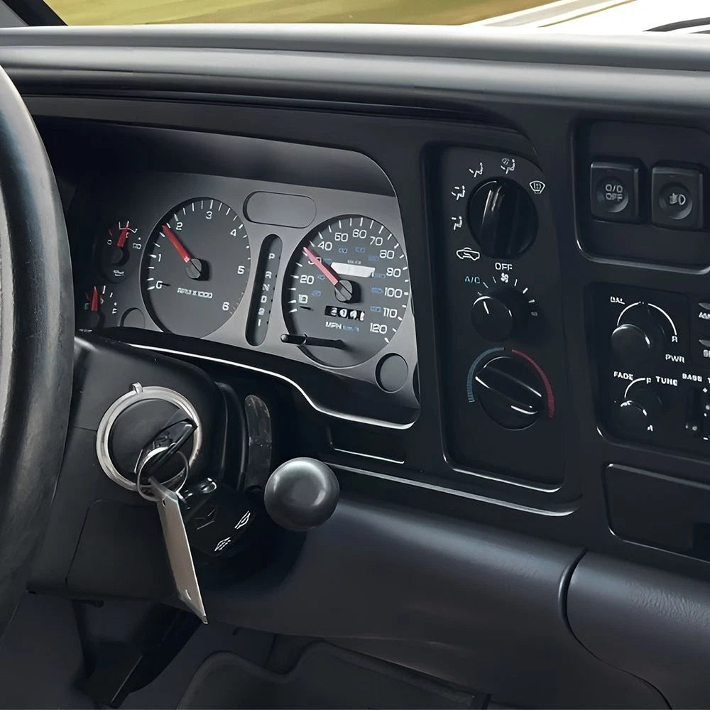 AC Fan Temperature Control Knob Set for Dodge 1500 Ram 2500 3500 (1994–1997)