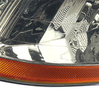 Pair of Smoked Housing Amber Corner Headlights for Honda Accord (1998–2002)