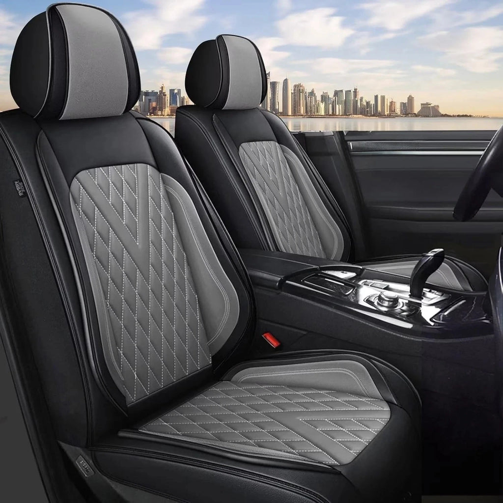 Set of 5 Waterproof Faux Leather Seat Covers for Toyota RAV4 (2013–2026)