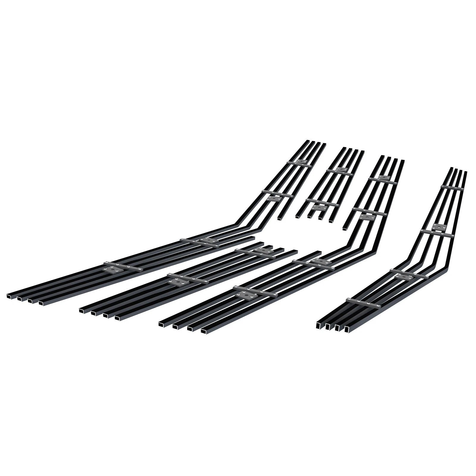 Stainless Steel Black Billet Grille Insert for Cadillac CTS (2008-2011)