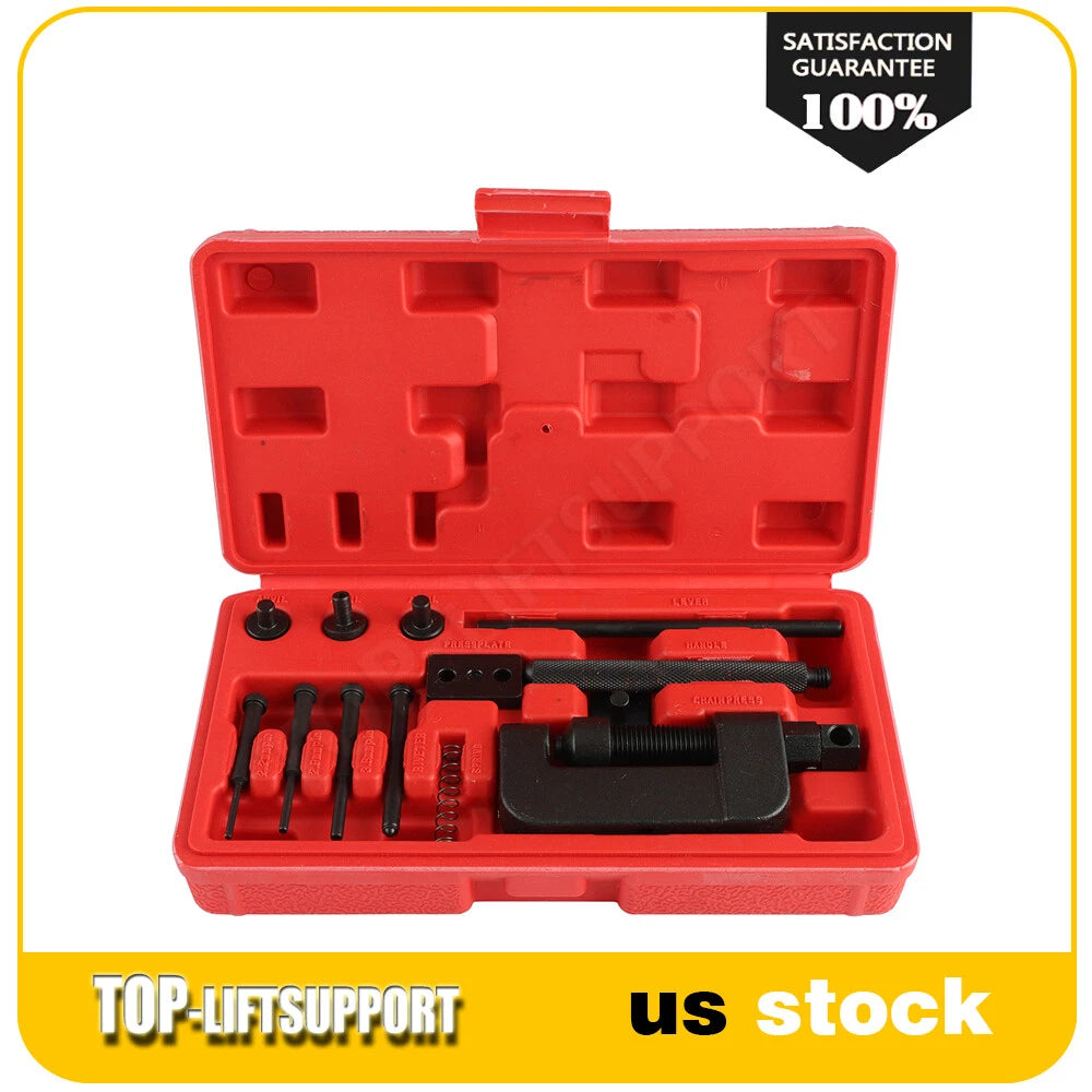 Chain Breaker & Riveting Tool for ATV/Bike/Motorcycle