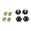 Saddlebag Lever Lock Bolts & Nuts Set for Harley Glide King Touring (1996–2019)