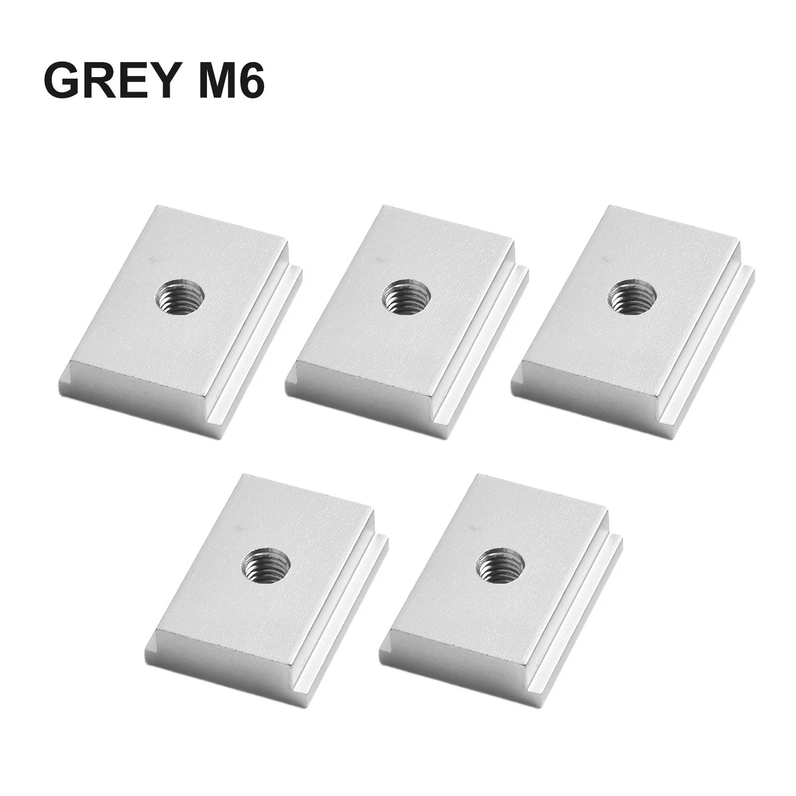5X T Track Slider Fixtures for Woodworking Tool with M6 Threaded