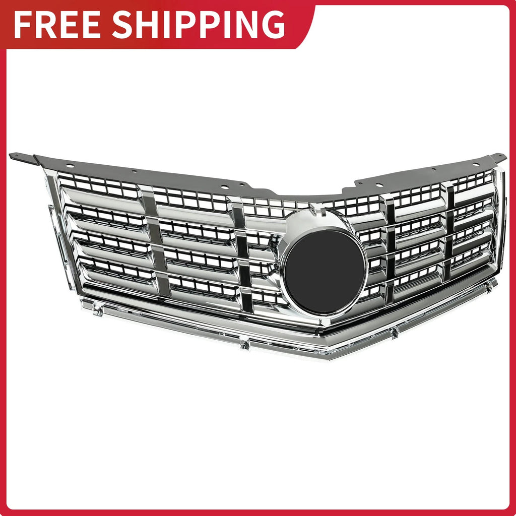 Set of 2 Chrome Grilles for Cadillac SRX (2013-2016)