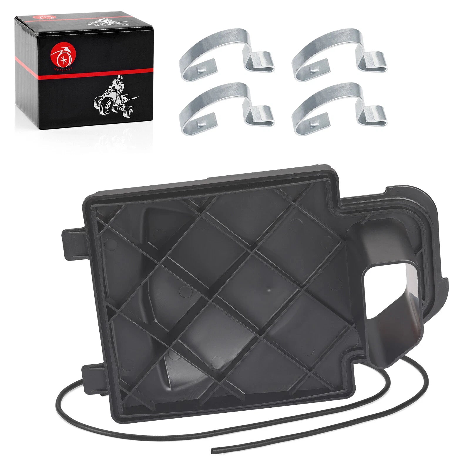 Air Filter Box Lid Cap & Hook Seal Kit for Yamaha YFZ450 (2004–2013)