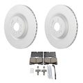 Set of 4 Bosch QuietCast Front Rotors & Akebono ProACT Pads for Tahoe (2007–2014)