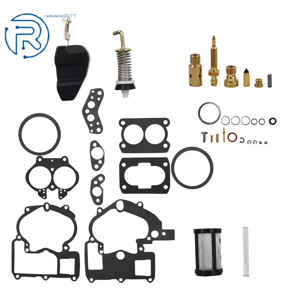 Carburetor Rebuild Kit for Mercruiser Marine 3.0 4.3 5.0 (3302-804844002)