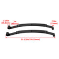 2 Leaf Spring Kit with Bushing & Sleeves for EZGO RXV Golf Carts (2008–UP)