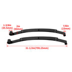 2 Leaf Spring Kit with Bushing & Sleeves for EZGO RXV Golf Carts (2008–UP)